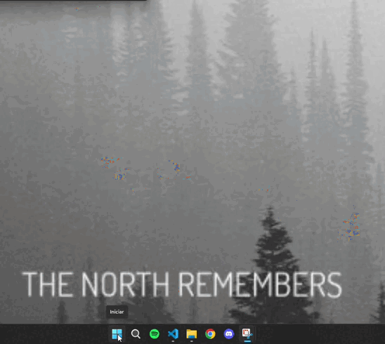 GIF atualizando o sistema