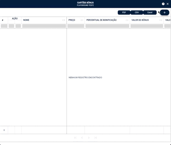 cadastro colaborador