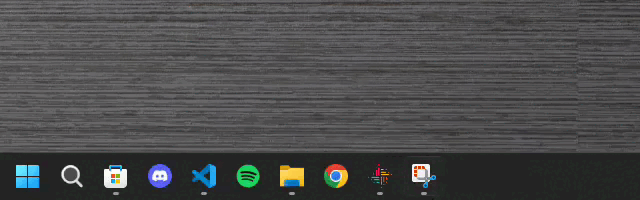 GIF fixando o sistema