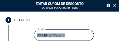 cupom de desconto
