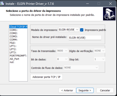 Instalando impressora