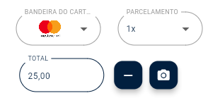 Operações iniciais - Entrada