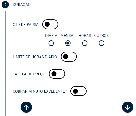 criação plano mensal