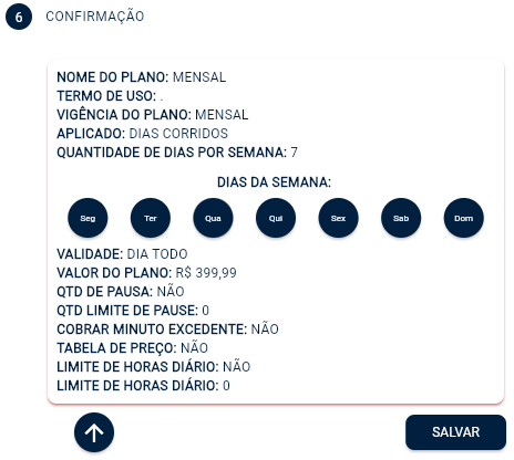 criação plano mensal