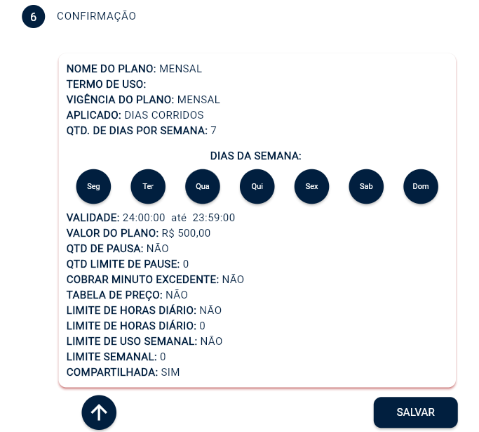 planos compartilhados