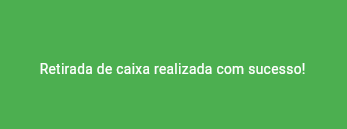 Retirada do caixa