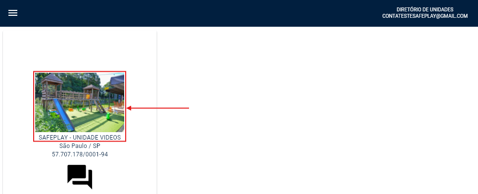 Diretório de unidades