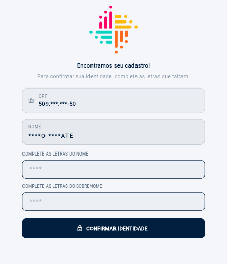 Confirmação da identidade do cliente